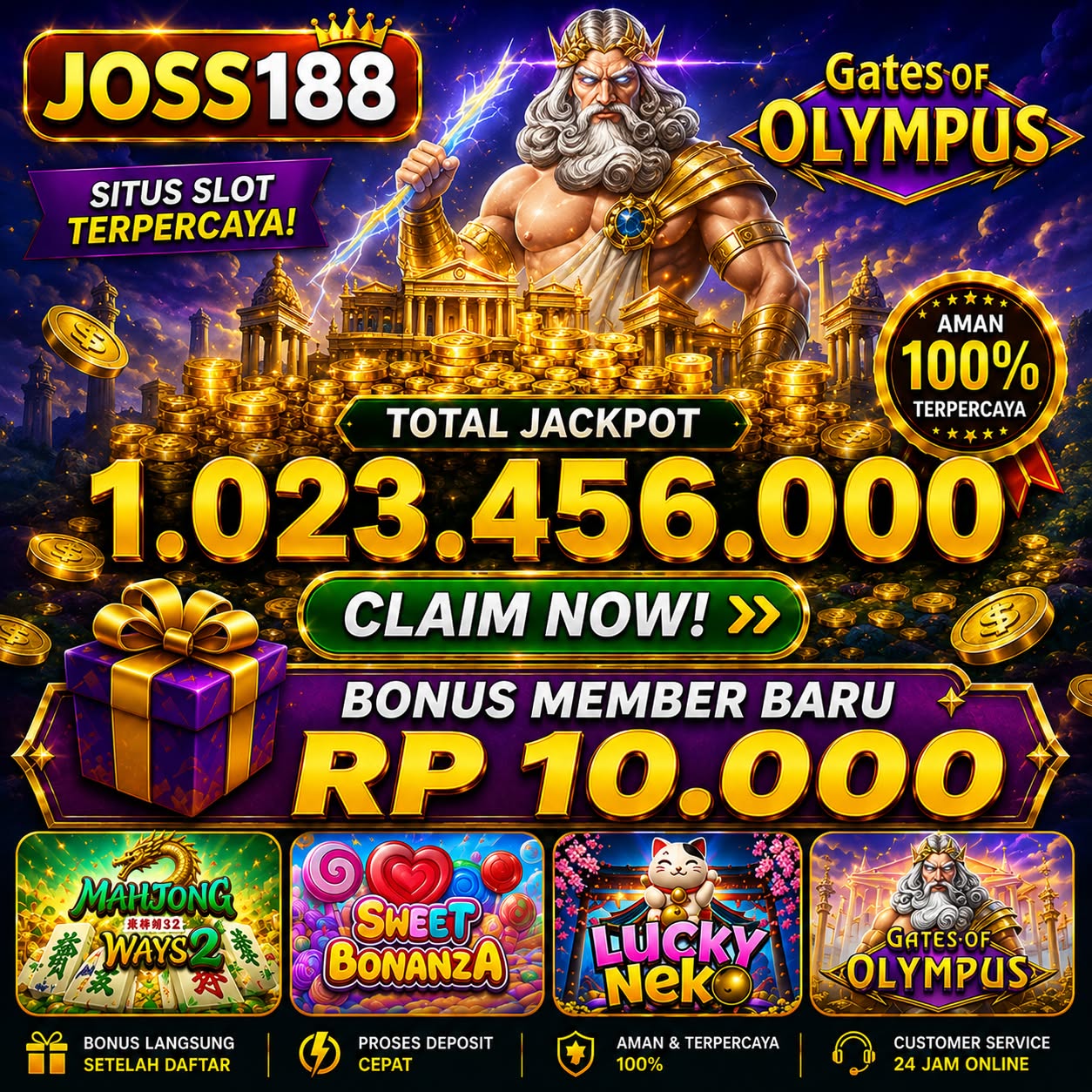 JOSS188 - joss188 Situs Resmi Slot Online dari Berbagai Provider